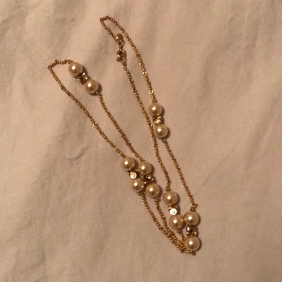 J. Crew costume jewelry pearl necklace